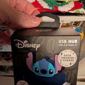Disney USB Hub with Stitch Design